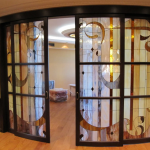 Puertas de radio de vidrieras
