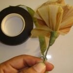 Envolver con papel verde