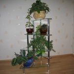 Estante para flores
