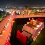 Cena en la azotea