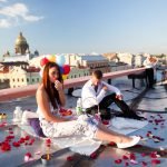 Amantes en el techo
