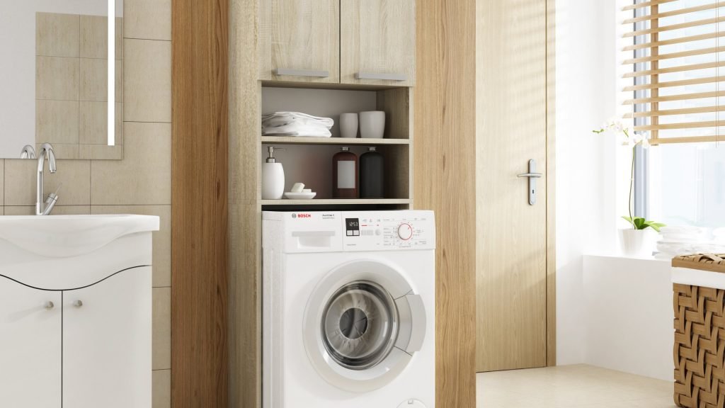 Gabinete para sa washing machine