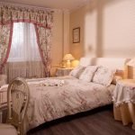 Cortinas de Provenza en el dormitorio