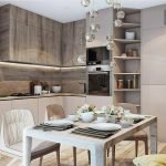 Cocina con comedor
