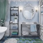 Espejo sobre el lavabo