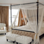 Canopy en la cama