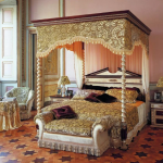 Dormitorio en el interior oriental