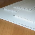 Panel de pvc blanco