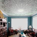 Decoración de techo elástico