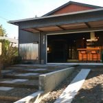 Toldo sobre el garaje