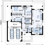 Pasillo entre las habitaciones