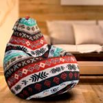 Bolso otomano brillante