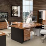 Muebles en la oficina