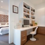 Estudio combinado con dormitorio