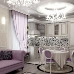 Sala de estar de estilo clásico