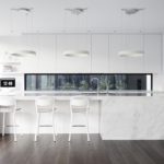 Pared de cristal en el interior