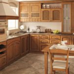 Cocina de roble