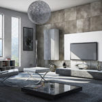 Candelabro gris