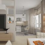 Cocina con ventanal