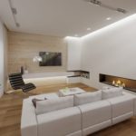 Biofireplace en el interior