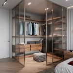 Otomana en el vestidor