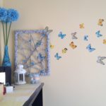 Mariposas en la pared