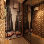 Fotowall-papel en un interior