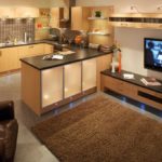 Muebles de cocina iluminados