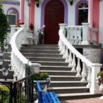Luces en los escalones