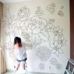 Bosquejo en la pared
