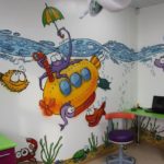 Dibujo en la pared