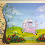 Pared pintada