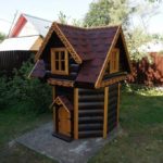 Choza con una habitación bajo el techo