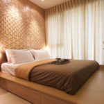 Cama en el podio