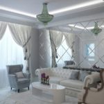 Luces LED en el techo