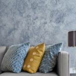 Almohadas en el sofá