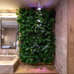 Fitostena en el baño