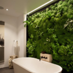 Fitostena en el baño