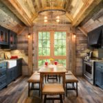 Muebles grises en la cocina