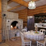 Zona de comedor horno