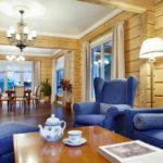 Muebles de sala azules